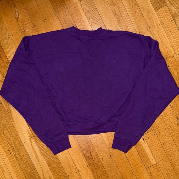 Purple Women's Sweatshirt - Picture 3 of 3